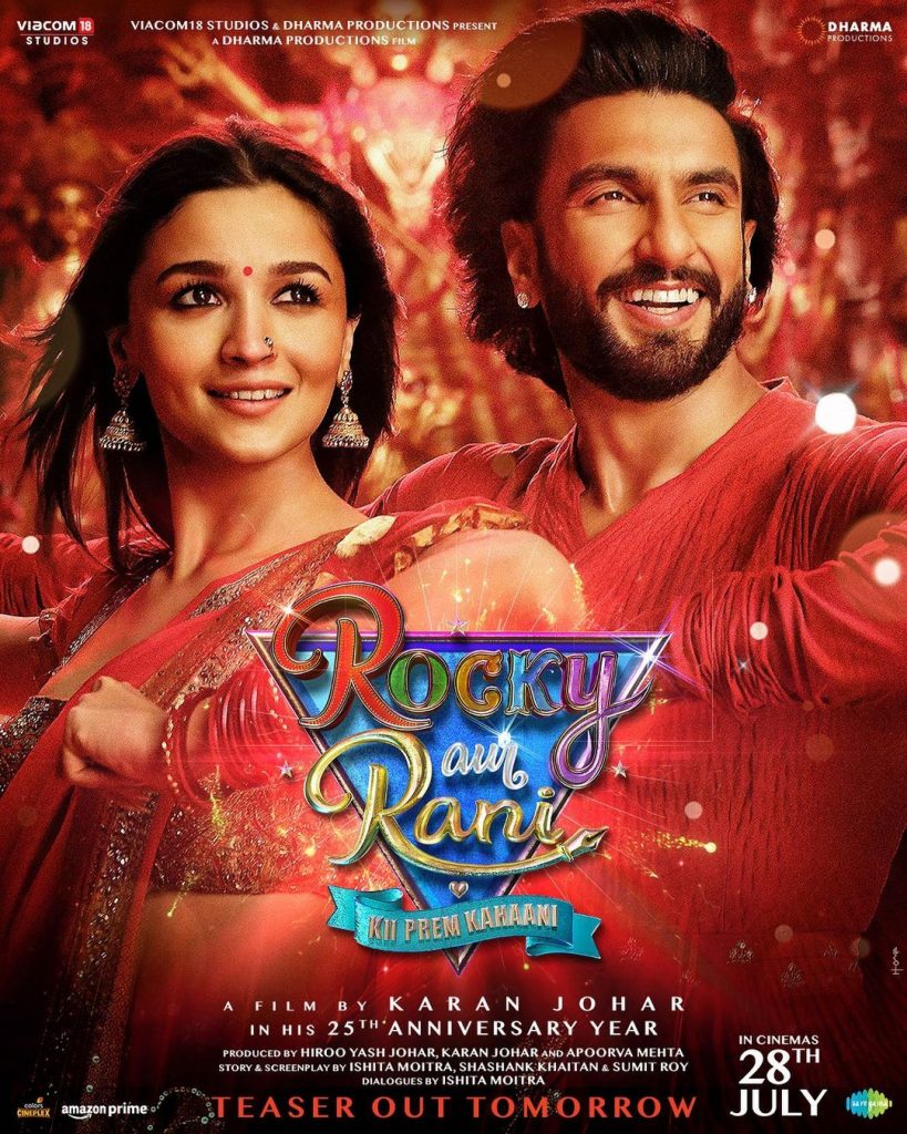 Rocky Aur Rani Kii Prem Kahani review | Poster