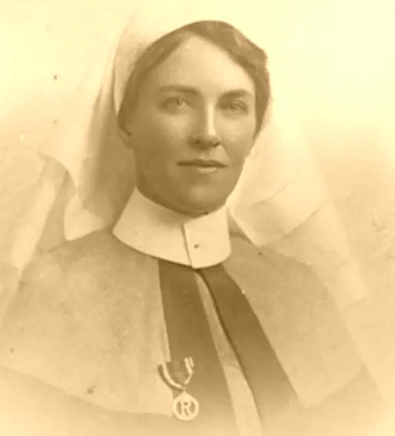 Mary ann bevan before her illness.