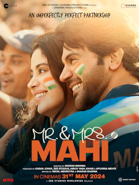 Mr. & Mrs. Mahi is a heartwarming sports drama about a couple chasing their cricket dreams. Fueled by passion and self-discovery, this movie explores love, second chances, and the sacrifices we make for our dreams.